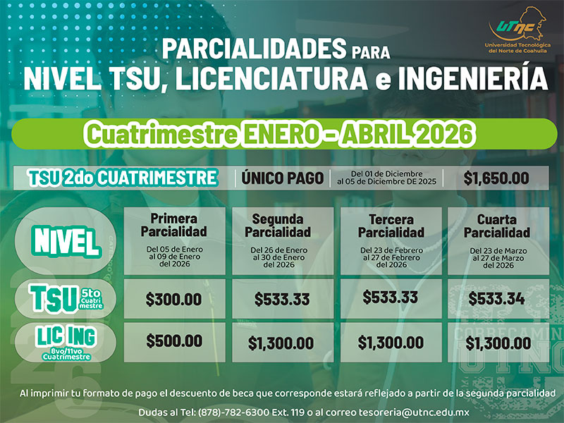 Cerrado pago de parcialidades